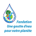 Logo de la Fondation Une goutte d'eau pour notre planète
